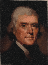 Thomas Jefferson sew out
